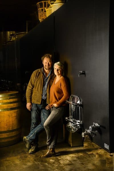 julien et delphine zernott du domaine du pas de l'escalette