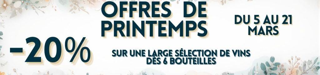 offre printemps vins